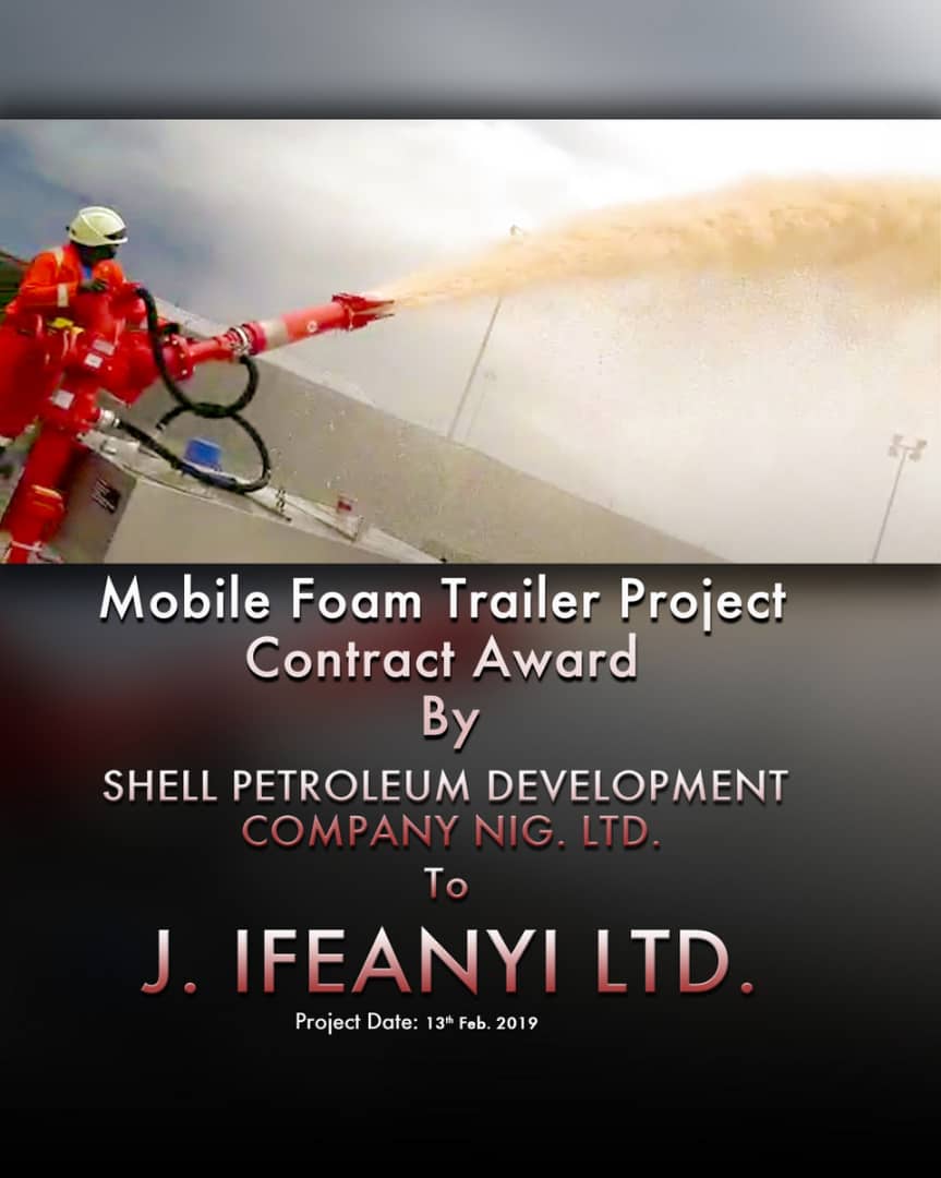 Shell mobile Foam Trailer